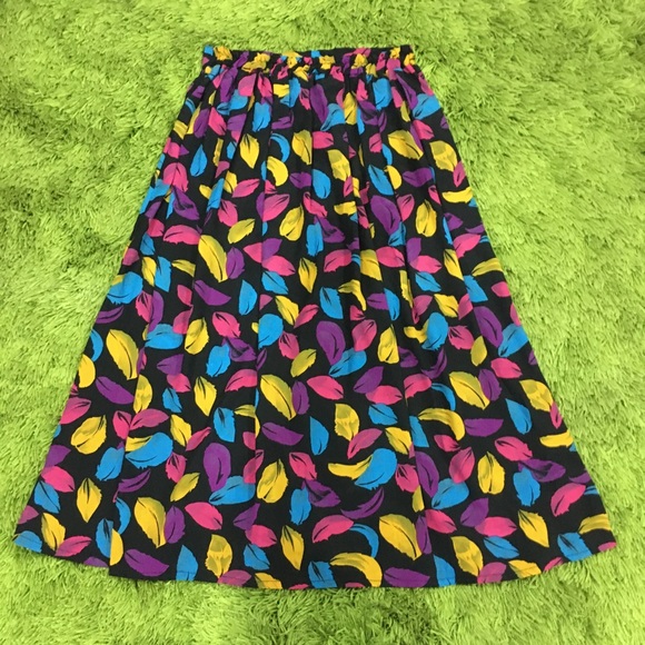 Vintage KATIES Women’s Size 10-12 Midi Skirt - Picture 6 of 8